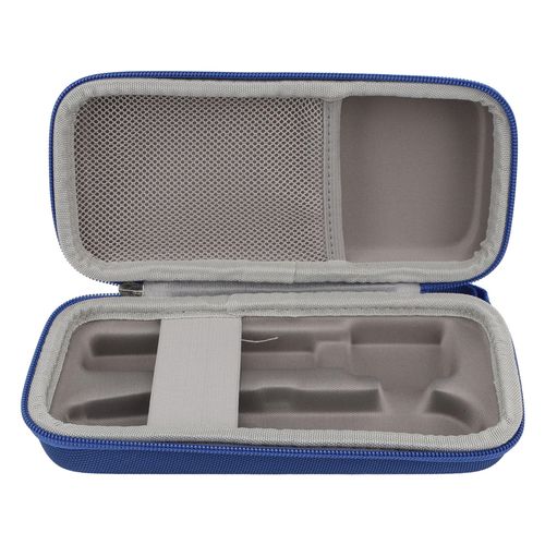 Hard Travel Case for MYNT3D Pro, 3D Pen Hard Carrying Case for SCRIB3D, for MYNT3D Super, for MYNT3D Professional, for MYNT3D Pro to Print 3D Pens, with Elastic Band (Blue)