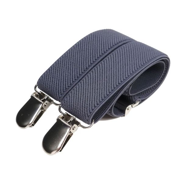 Olata Children's Y-Shape Adjustable Braces/Suspenders (0-2 Years) - 2cm. Dark Grey
