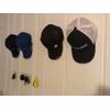 Hidden Hat Hangers -10 Pack - Black Barnwood - Holder Rack Hook Wall Display