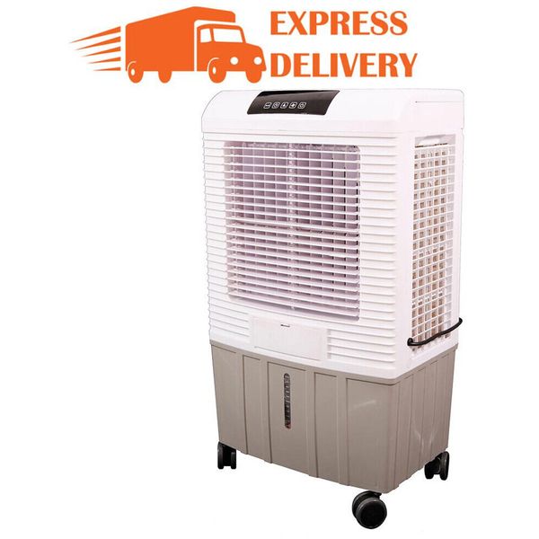 Swamp Cooler Evaporative Air Portable Commercial Fan 2100 CFM 3-Speed 700 sq ft