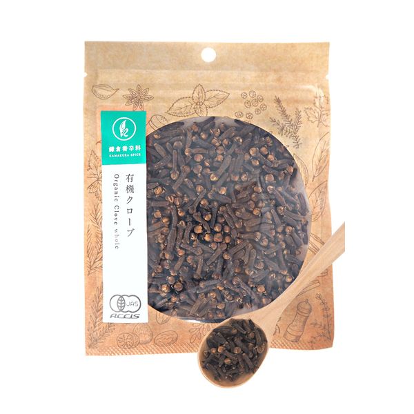 Clove Hole, 1.4 oz (40 g), Organic JAS Certified, For Indonesian Curry and Chai Spices, Clove Powder, Clove Spice, Clove Hole (Organic, Additive-Free, No Pesticides) Kamakura Tetora