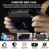 Switch Accessories Bundle - Orzly Essentials Pack for Nintendo switch OLED Case & Screen Protector , Grip Case, Games Holder, Headphones - Classic Black Edition