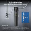Waterdrop 17UB Under Sink Water Filter System, with Dedicated Brushed Faucet