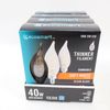 🔥Ecosmart BA11 Dimmable Candelabra LED Soft White Thinner Filament 40w 12 Count