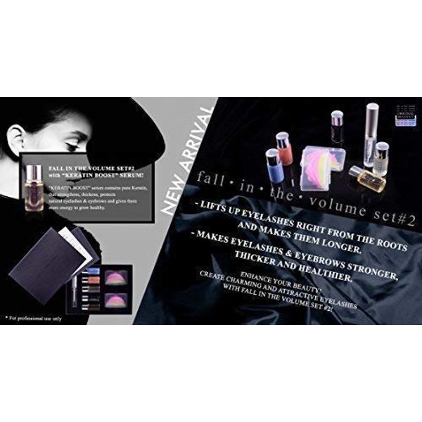 Fall into the Volume Pro Lifting Perming Kit #2 Keratin Boost Serum (Fall into the volume kit 2)