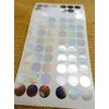 238 PPLS Positive Circular Security Seal 1.2 cm 72 Sheets x 4 Seat 2
