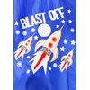Floss & Rock SPACE ROCKET COLOUR CHANGING PONCHO