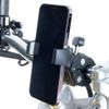 BuyBits Motorcycle Small Clamp Handlebar Mount & Strong Grip Holder for iPhone 13 Pro