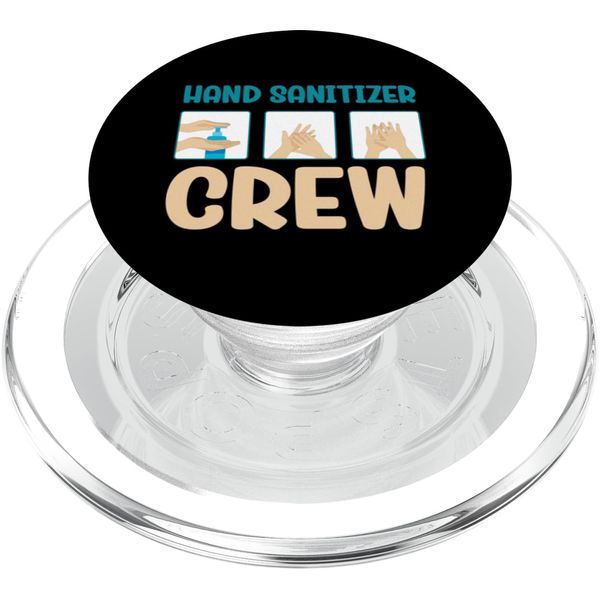 Germaphobe Hand Sanitizer Crew PopSockets PopGrip for MagSafe