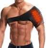 Heated Shoulder Brace Rotator Cuff Support Arthritis Compression Adjustab Sleeve