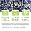 Nelson's Tea - Cornflower Petals (Centaurea cyanus) - Dried Blue Cornflower Petals - 2 oz.