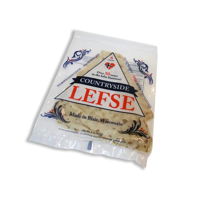 FRESH Norwegian Hand Rolled Lefse - 2 Pack