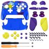 eXtremeRate Splattering Paint Faceplate Backplate Handles for Nintendo Switch Pro Controller, Replacement Hand Grip Housing Shell Buttons for Nintendo Switch Pro Controller - Controller NOT Included