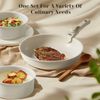 12 Piece Nonstick Cookware Set - Detachable Handle Pots and Pans for Kitchen