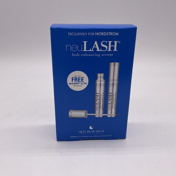 Authentic Skin Research NeuLash Lash Enhancing Serum 3.2ml Bottle BONUS PACK