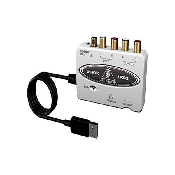 Behringer U-phono UFO202 - audio converters (USB Type-A)