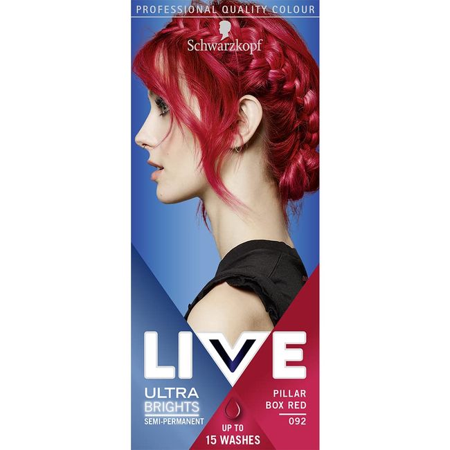 Schwarzkopf Live Color XXL 92 Pillar Box Red Ultra Brights By Schwarzkopf