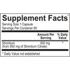 Strontium Boost by The Source Matters | Bone Support Formula with Strontium Citrate for Structural Integrity, Skeletal Strength, and Balanced Bone Turnover (60 Capsules)