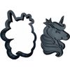 Unicorn Cookie Cutter and Stamp Icing Cookie Decoration Cake (10cm)