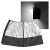 CS-85T-S Reflective Light-Control Skirt for CS-85T Lantern Diffuser - Silver Interior, Black Exterior, 4x Panels, Made For CS-85T Lantern Diffuser