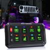 8 Gang Switch Panel Toggle Touch On-Off LED Indicator Circuit Control Relay Box