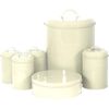 I'm a 6 Piece Canister Set Colour: Cream