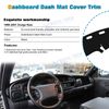 Fit Dodge Ram 1998-2001 Dashboard Pad Precut Sunshield Protector NON-SLIP Bottom