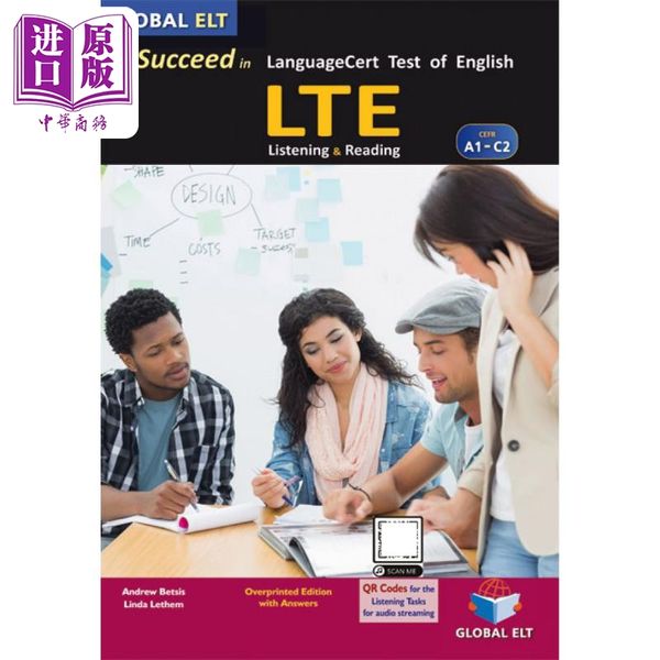 【中商原版】Succeed in LanguageCert LTE-CEFR A1-C2 -CEFR Pre-A1-Practice Tests朗思考试LTE-CEFRA1-C2-CEFRPre-A1