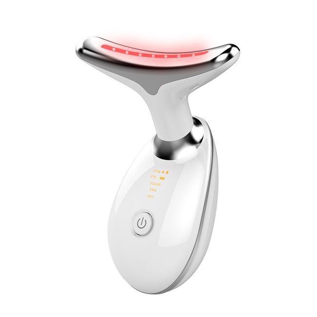 Happy Bye Galvanic Face Neck Shaping Lifting Massager EMS High Frequency Skin Beauty Massager ES-1081