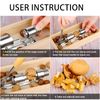 Anwenk Nutcracker Heavy Duty Nut cracker Pecan Cracker Walnut Cracker Tool with Wood Box Bowl