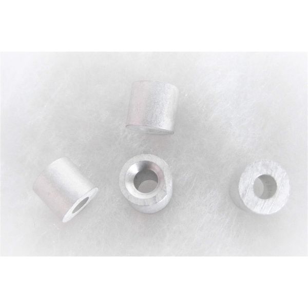 1/8" Single Ferrules (Stops) Pkg of 25