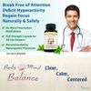 Focus Brain Nootropic Support Cognitive Function Added Attention, Memory Booster