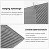 Universal Silicone Dish Drying Mat, Easy Clean Draining Board - Large Grey Sink Mat for Kitchen Counter