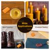 sourcing map Beeswax Leather Craft, Thread Line Wax Block Sewing Supplies DIY Tool Square Shape, 3pcs