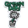 Green Day Flower Pot Standard Woven Patch
