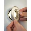Paulmann 93742 Special LED Recessed Light Cover Approximately 86mm Stainless Steel