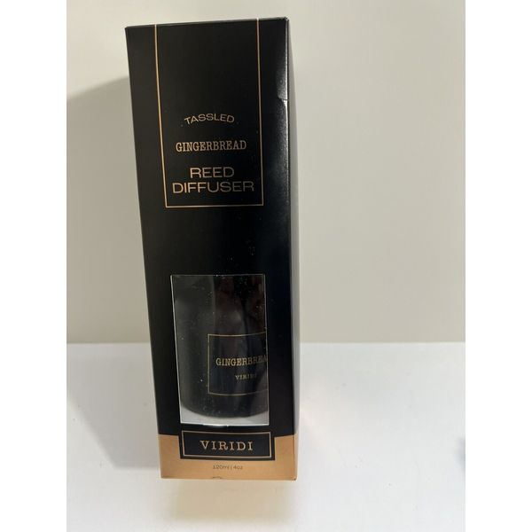 Viridi Tassled Gingerbread Reed Diffuser 4oz.