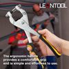 LEONTOOL 24,1 cm Deckengitter-Stanzer – Blechzange für abgehängte Decken