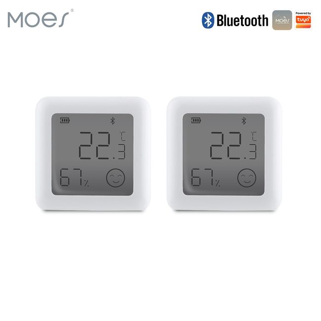 MOES Tuya WiFi Smart Temp & Humidity Sensor Monitor With LCD Screen