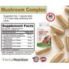 Three Pack - Mushroom Complex, Lions Mane, Reishi, Shiitake, Chaga, Maitake