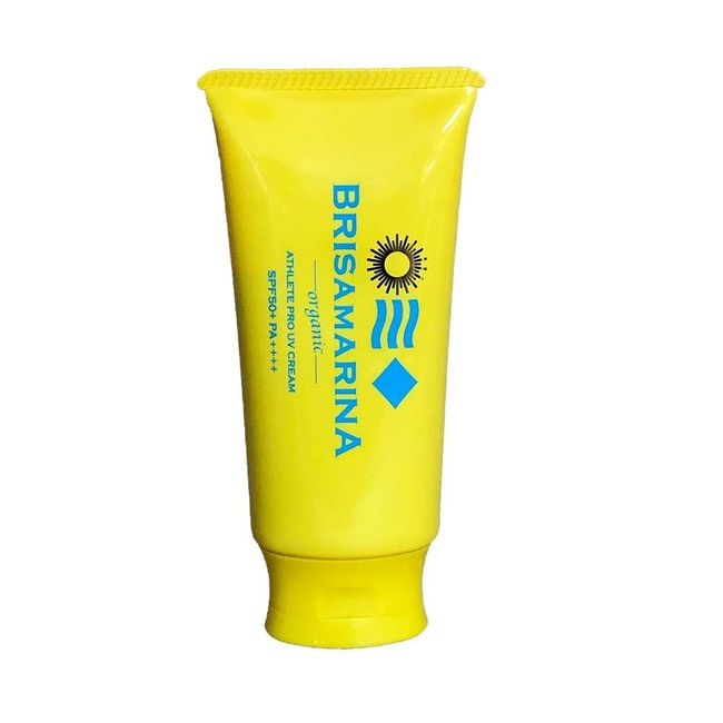 BRISA MARINA SPF 50 PA++++ Sunscreen, Athlete Pro UV Cream, Full Body, Face, Sun Care, Waterproof, Sunscreen, Genuine Japanese Product, Light Beige