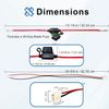 24 Volt Battery Pack for Pulse ATV (Black & Red Version Only) 9 Ah with Harness