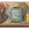 GARDEN TOOLS WALLPAPER BORDER - 98B06050