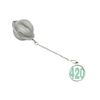 420 Dome on a Tea Leaf Infuser Stainless Sphere Strainer codec23