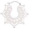 Wildcat Ohrringe Magnolia Hoops Schwarz onesize