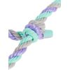 Weaver Leather Livestock Cattle Rope Halter Gray/Lavender/Mint, 7'