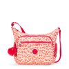 Kipling GABBIE Medium crossbody, Latin Cheetah (Red)
