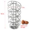 Trademark Innovations Egg Holder for Countertop, Spiral Egg Holder, Egg Rack, Egg Tower