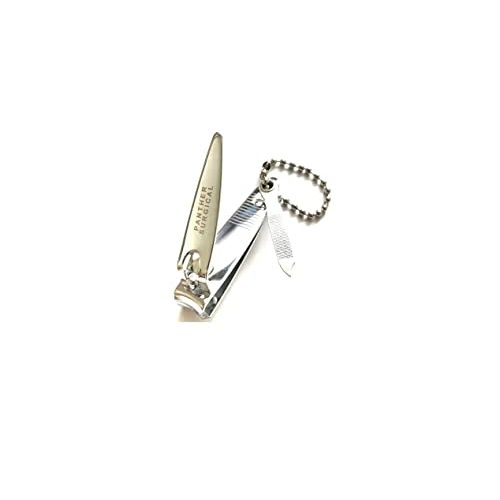 Stainless Steel Nail Clippers Nail Cutter Built in with Nail File Manicure Pedicure Ingrown Toenail Fingers Nail for Men & Women Use Nail Tool Clippers