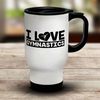 Shopagift I Love GymnasticsTravel Mug Cup